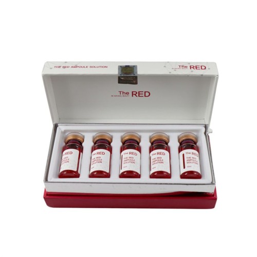 The Lipo Lab Red Ampoule Solution Lipolytic Injection Lose Weight for Face and Body