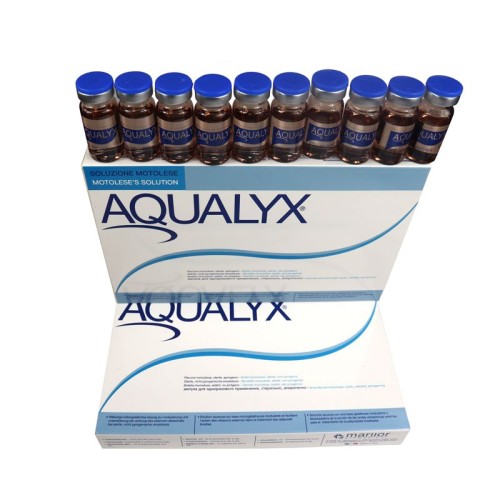 Lipolysis Injection Aqualyx 10 Vials Double Chin/Body Loss Weight Injection Filler Lipo Kabelline Kybella